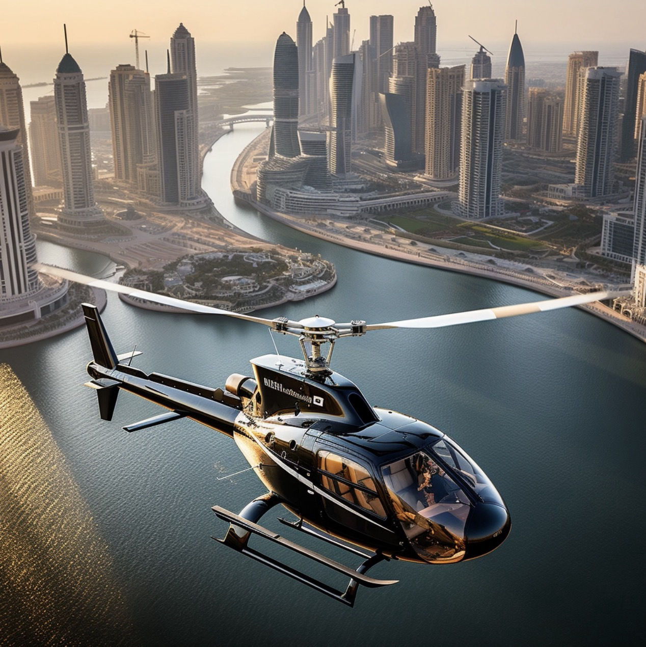 Guide complet tour en hélicoptère à Dubaï
